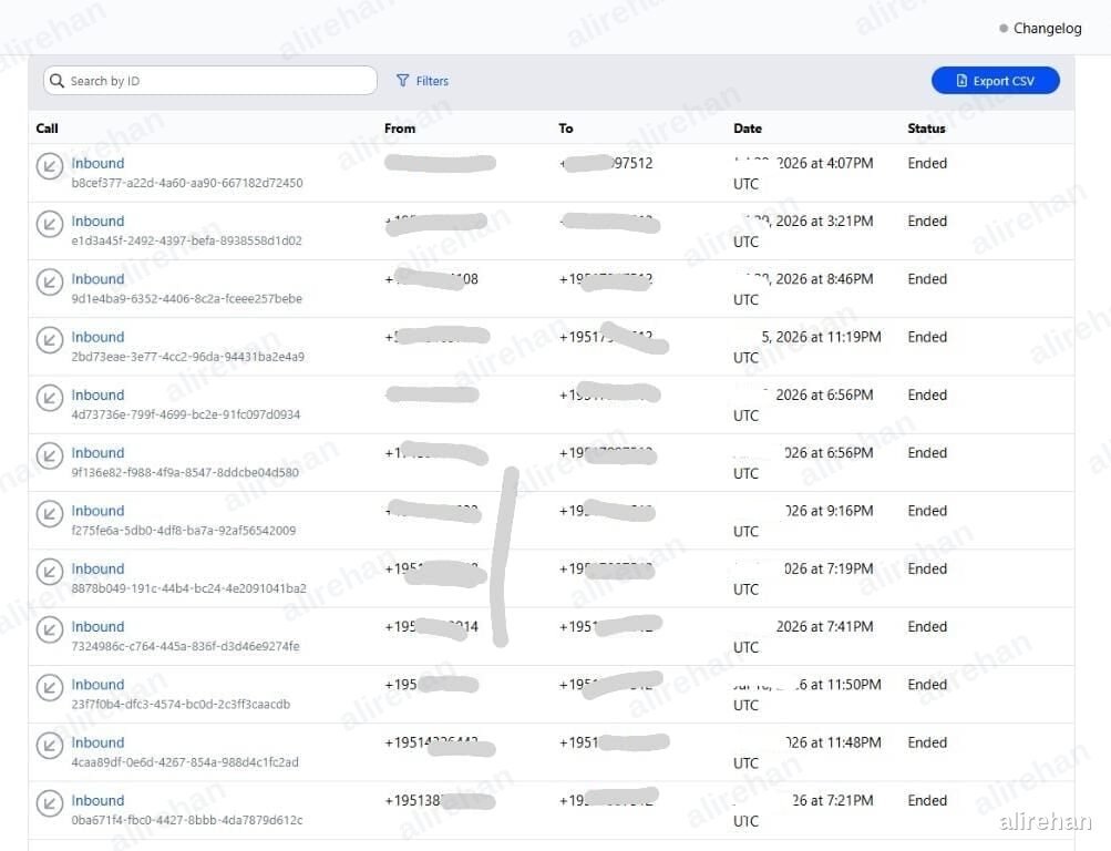 Junk removal call results